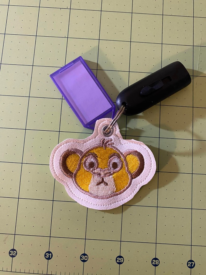 Little Lion Face Key Fob Little Lion Face Key Fob