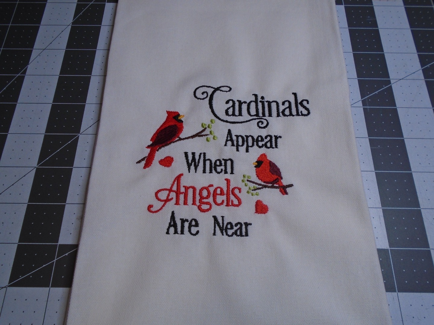 Cardinals Appear Near Angels Cardinals Appear Near Angels