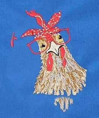 Rooster With Glasses