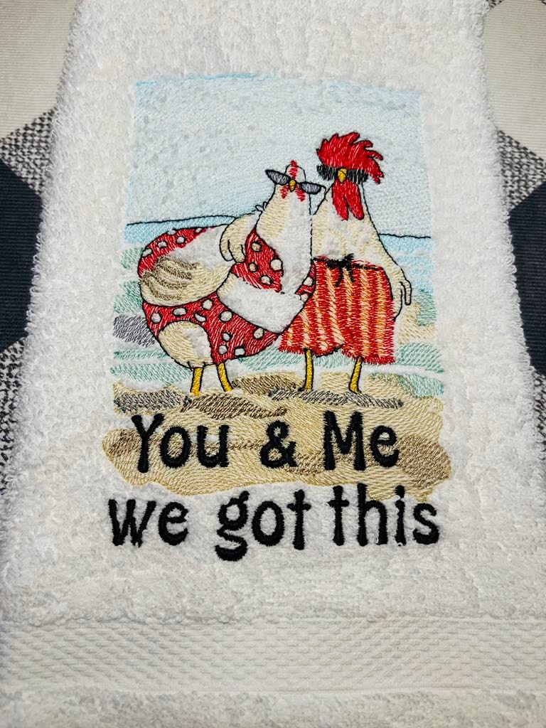 Cute Chicken Couple Cute Chicken Couple