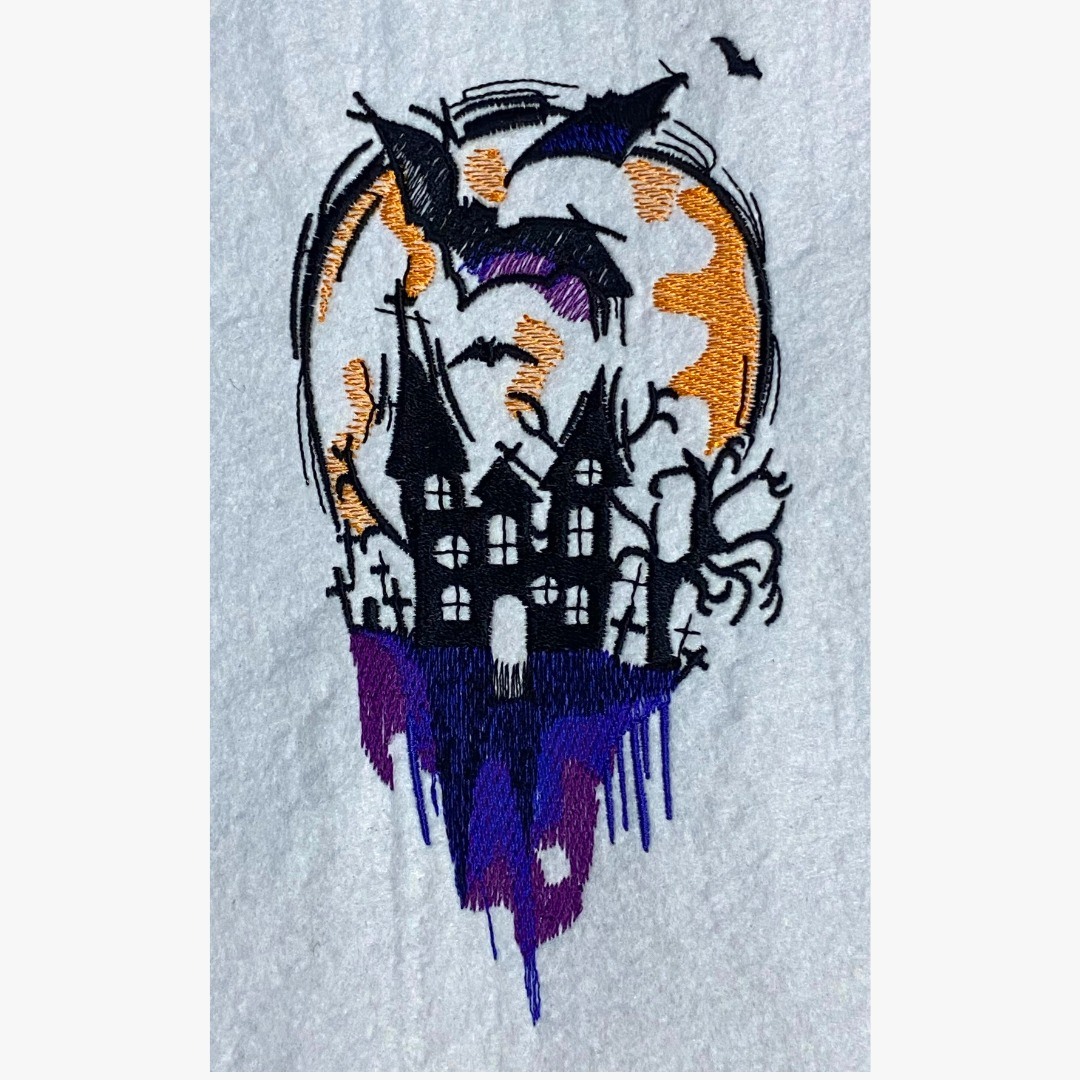 Castle Halloween Art