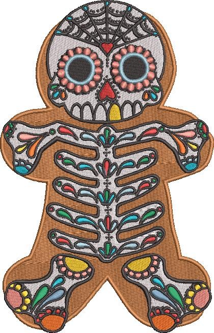 Day Of The Dead Gingerbread Day Of The Dead Gingerbread
