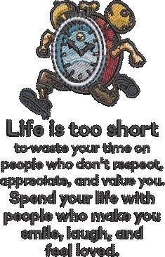 Life Is Too Short Quote Life Is Too Short Quote