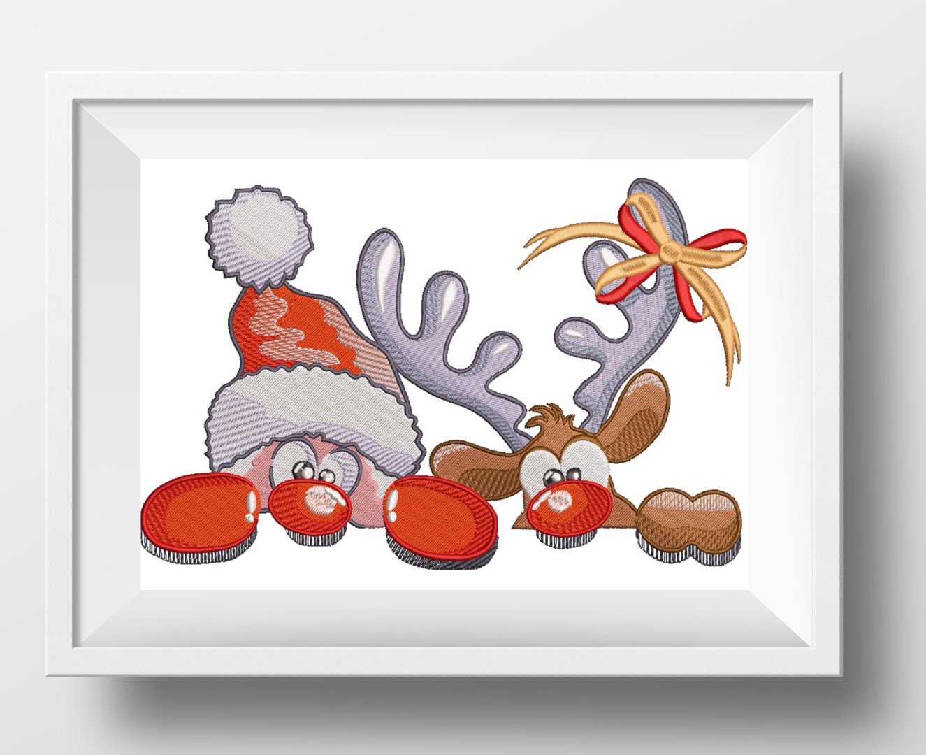 Santa And Rudolf