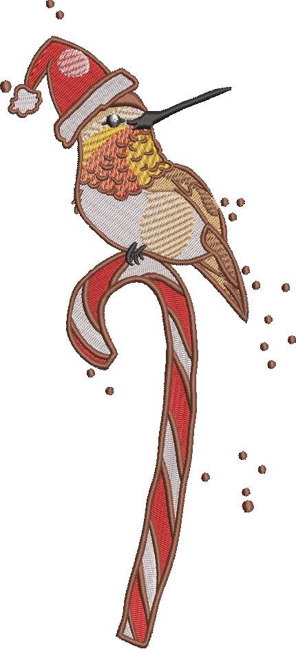 Christmas Hummingbird Christmas Hummingbird