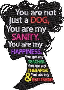 Girl And Standard Poodle
