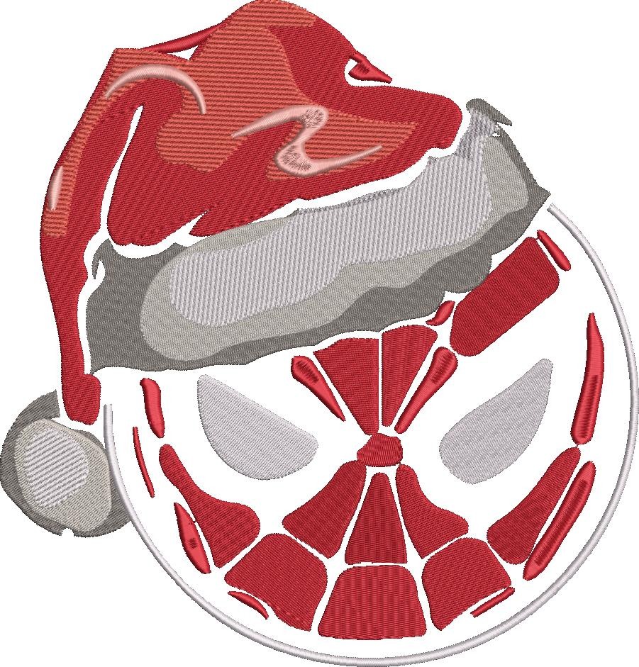 Santa Embroidery Pattern