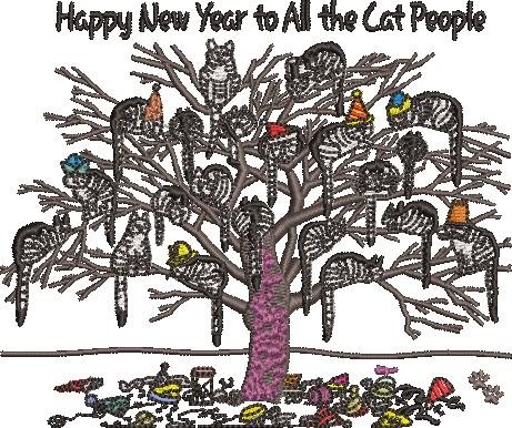Happy New Year To All The Cat People Happy New Year To All The Cat People