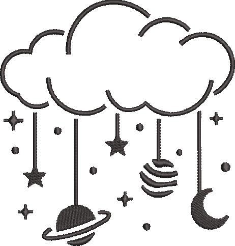 Night Sky Cloud Night Sky Cloud