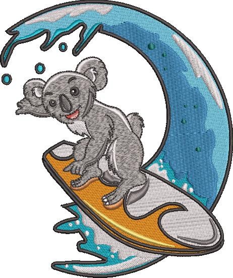 Surfing Koala Surfing Koala