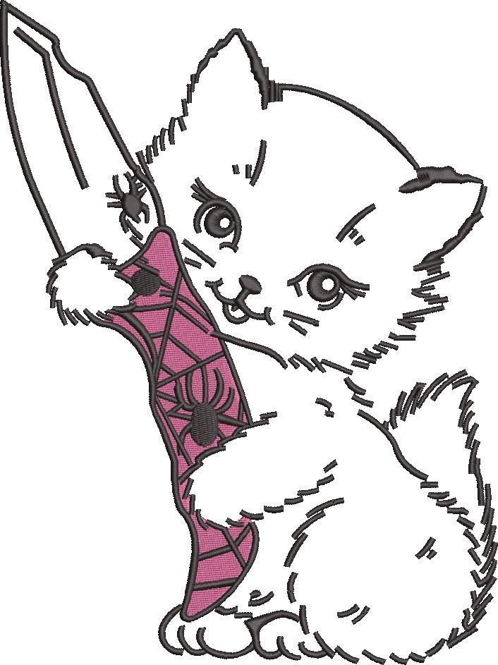 Cat With Knife Cat With Knife