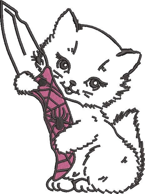 Cat With Knife Cat With Knife
