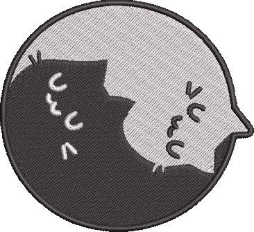 Two Cats Yin Yang