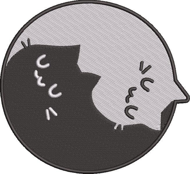 Two Cats Yin Yang