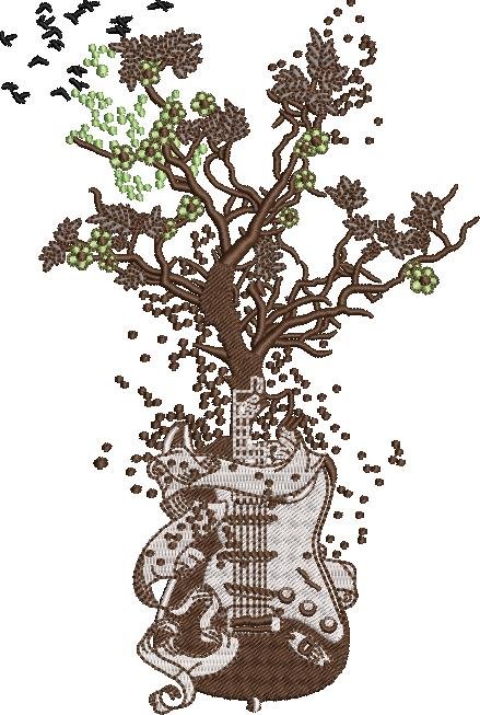 Nature Guitar Art Nature Guitar Art