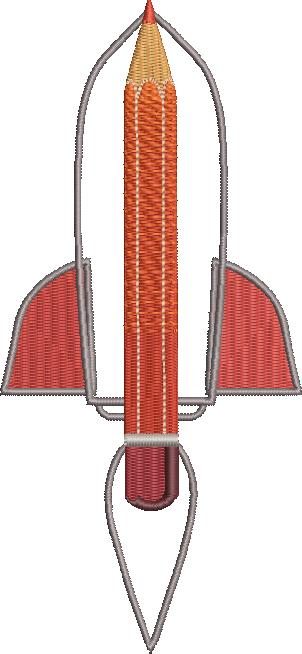 Rocket Pencil Rocket Pencil