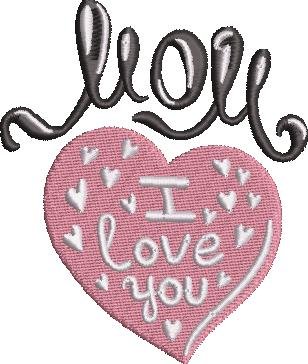 Mom I Love You In A Heart Mom I Love You In A Heart