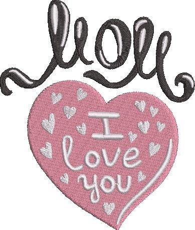 Mom I Love You In A Heart Mom I Love You In A Heart