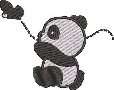 Panda Flying Kite Panda Flying Kite