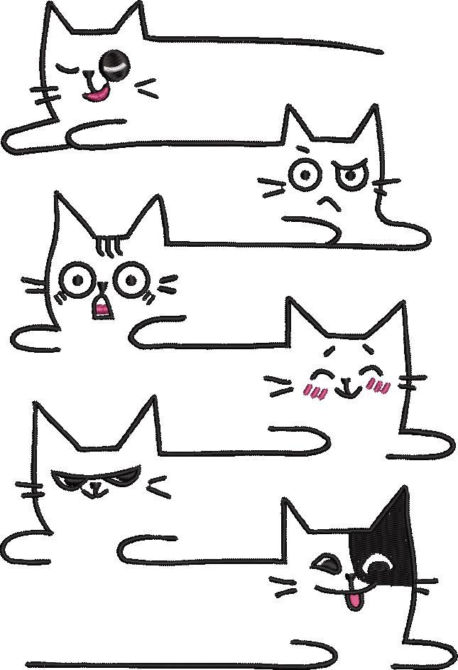 Cartoon Cats