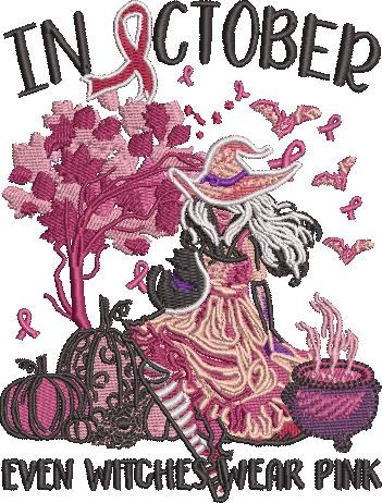 Witches Wear Pink In October Quote Witches Wear Pink In October Quote