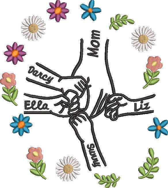 Mother's Day Custom Digitizing Mother's Day Custom Digitizing