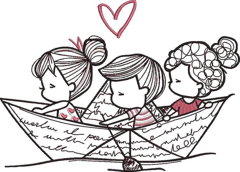 Boat Embroidery Pattern Boat Embroidery Pattern