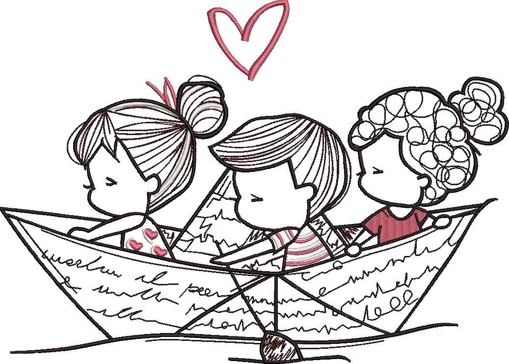 Boat Embroidery Pattern Boat Embroidery Pattern