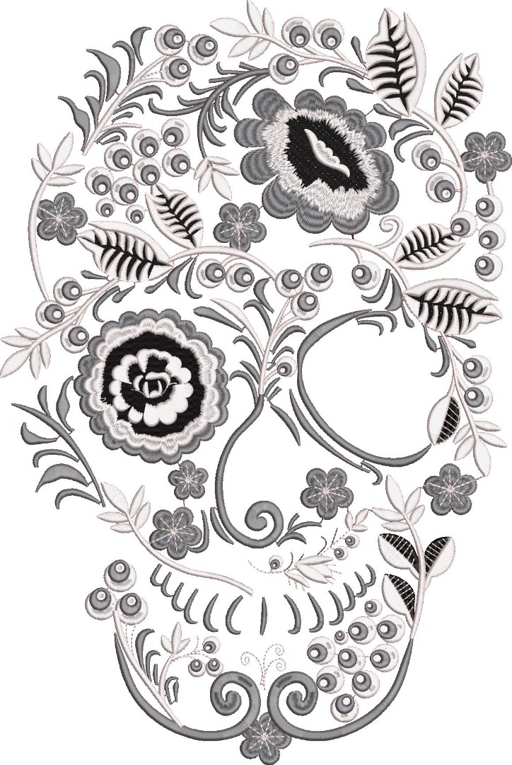 Floral Skull Floral Skull