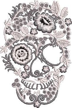 Floral Skull Floral Skull