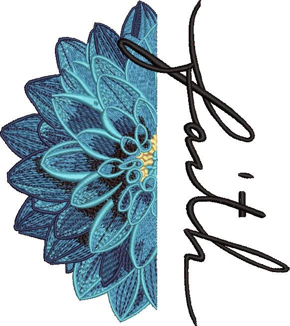 Faith Embroidery Pattern