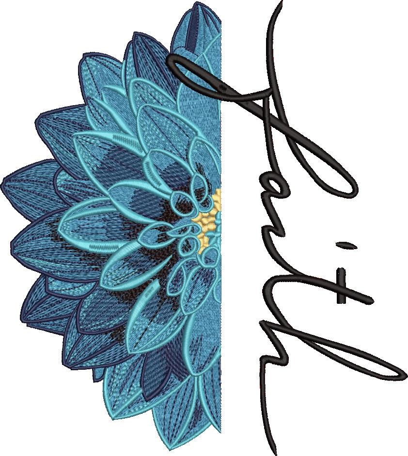Faith Embroidery Pattern