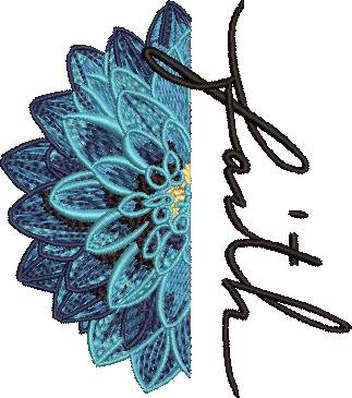 Faith Embroidery Pattern