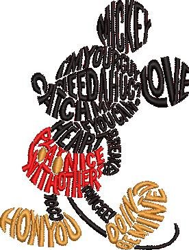 Playful Mouse WordArt Playful Mouse WordArt