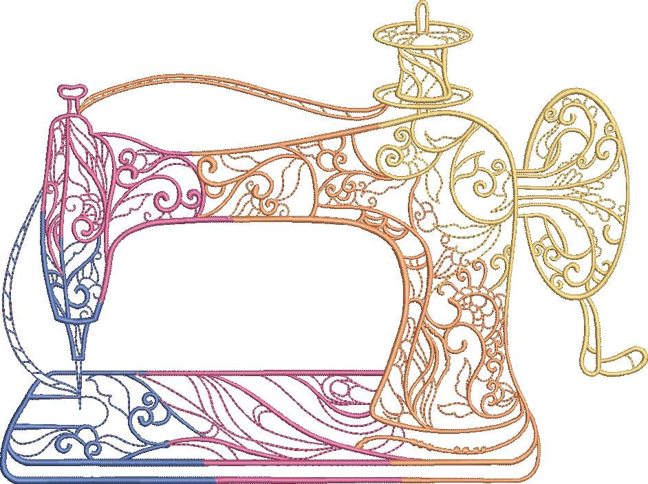 Colorful Sewing Machine Colorful Sewing Machine