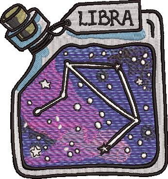Libra Charm Bottle Libra Charm Bottle