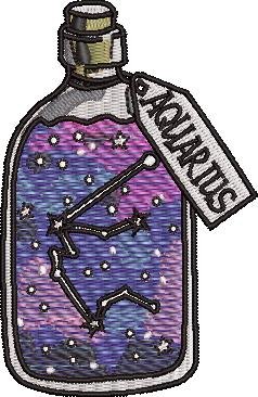 Aquarius Charm Bottle Aquarius Charm Bottle