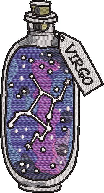Virgo Charm Bottle Virgo Charm Bottle