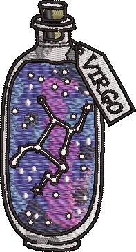 Virgo Charm Bottle Virgo Charm Bottle