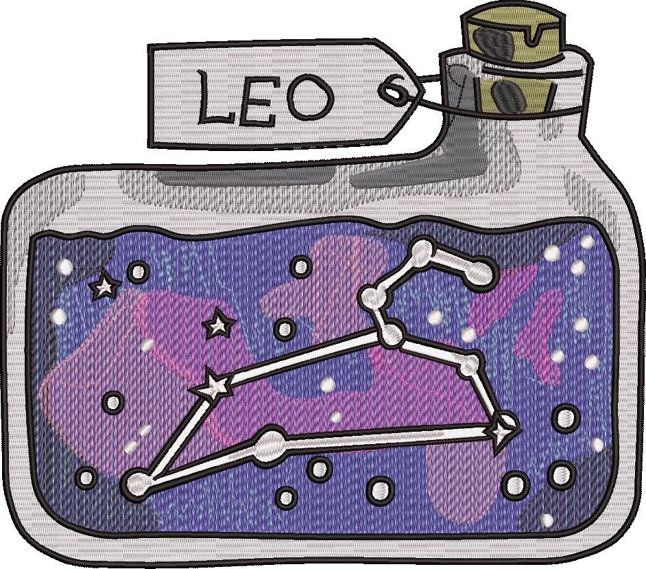 Leo Charm Bottle