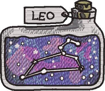 Leo Charm Bottle