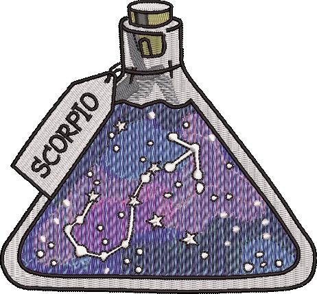 Scorpio Charm Bottle Scorpio Charm Bottle