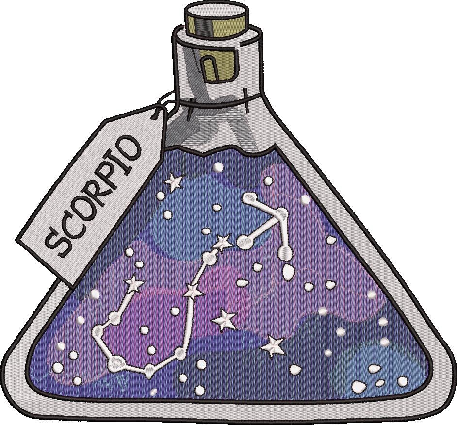 Scorpio Charm Bottle Scorpio Charm Bottle