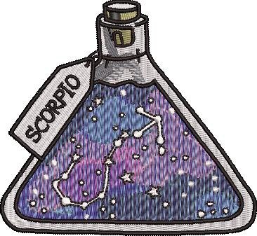 Scorpio Charm Bottle Scorpio Charm Bottle