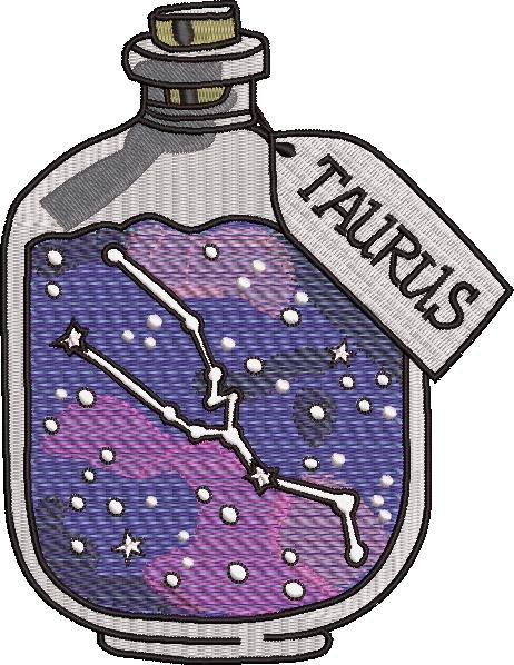 Taurus Charm Bottle Taurus Charm Bottle