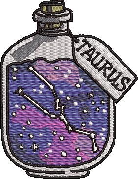 Taurus Charm Bottle Taurus Charm Bottle