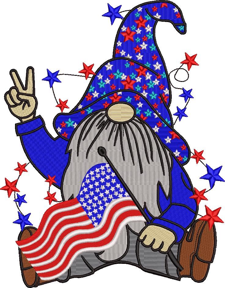 Patriotic Gnome