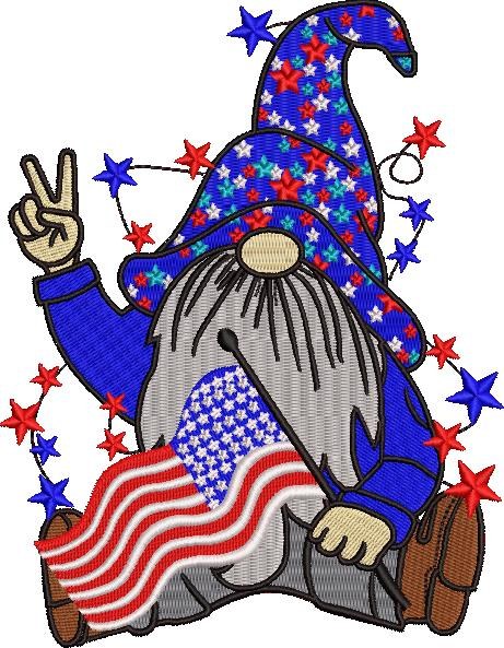 Patriotic Gnome