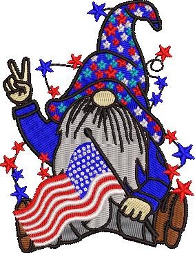 Patriotic Gnome