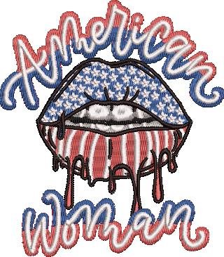 American Patriotic Lips